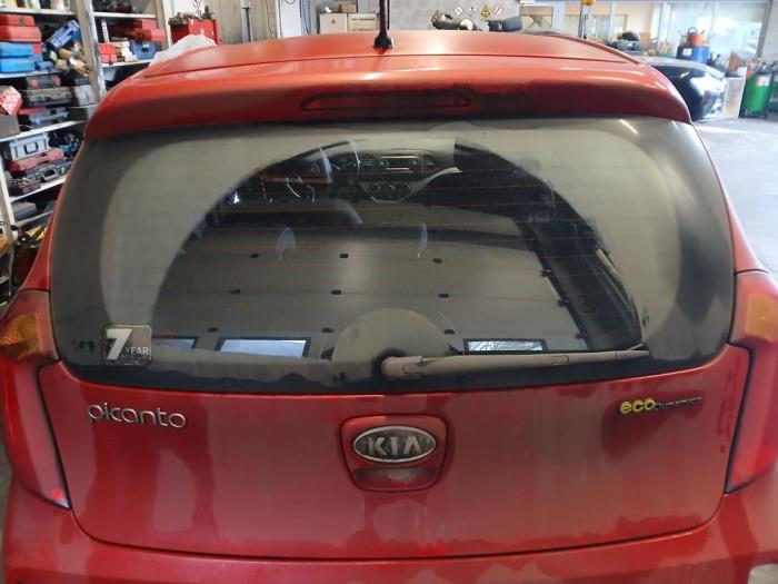 Kia Picanto 1.0 12V Sloopvoertuig (2012, Rood)