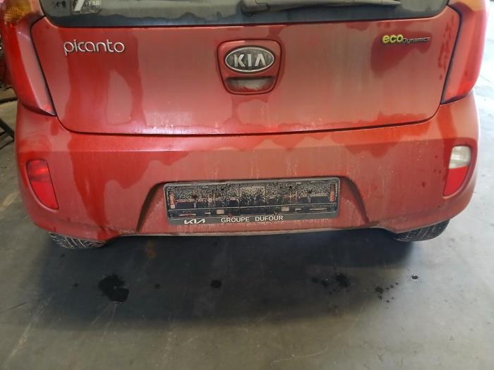 Kia Picanto 1.0 12V Sloopvoertuig (2012, Rood)