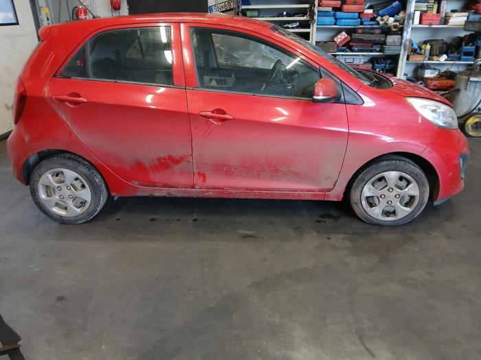 Kia Picanto 1.0 12V Sloopvoertuig (2012, Rood)