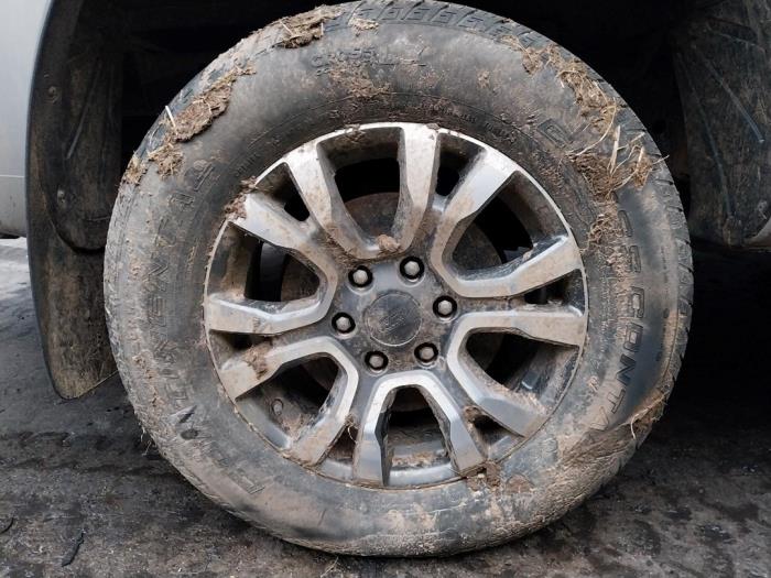 Ford Ranger 2.0 EcoBlue 16V 4x4 Sloopvoertuig (2021, Zilver)