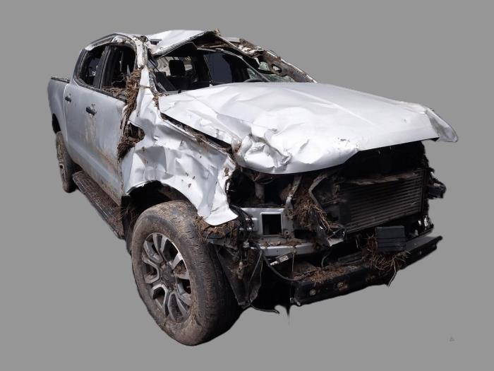 Ford Ranger 2.0 EcoBlue 16V 4x4 Sloopvoertuig (2021, Zilver)