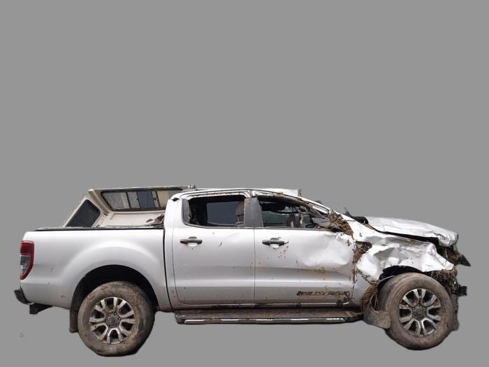 Ford Ranger 2.0 EcoBlue 16V 4x4 Sloopvoertuig (2021, Zilver)