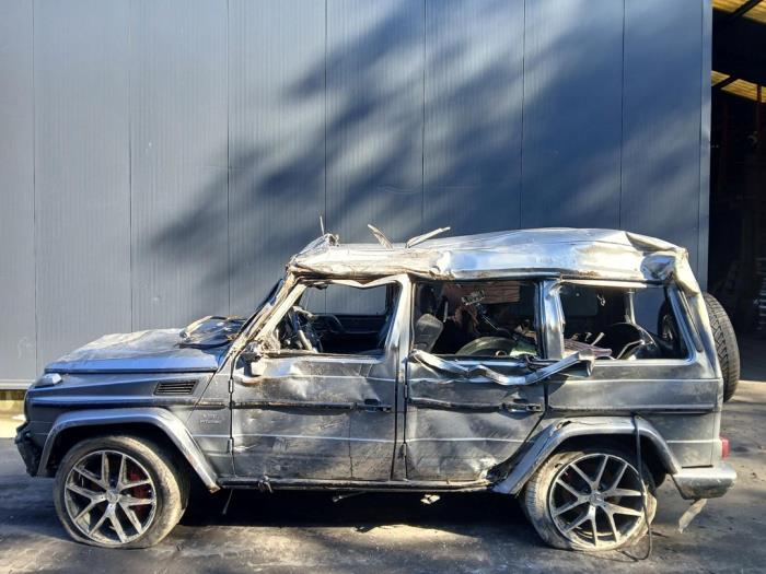Mercedes G AMG 5.5 G 63 AMG V8 32V Sloopvoertuig (2017, Grijs)