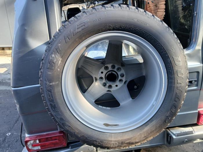 Mercedes G AMG 5.5 G 63 AMG V8 32V Sloopvoertuig (2017, Grijs)