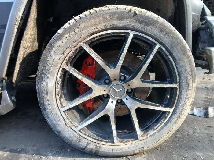 Mercedes G AMG 5.5 G 63 AMG V8 32V Sloopvoertuig (2017, Grijs)