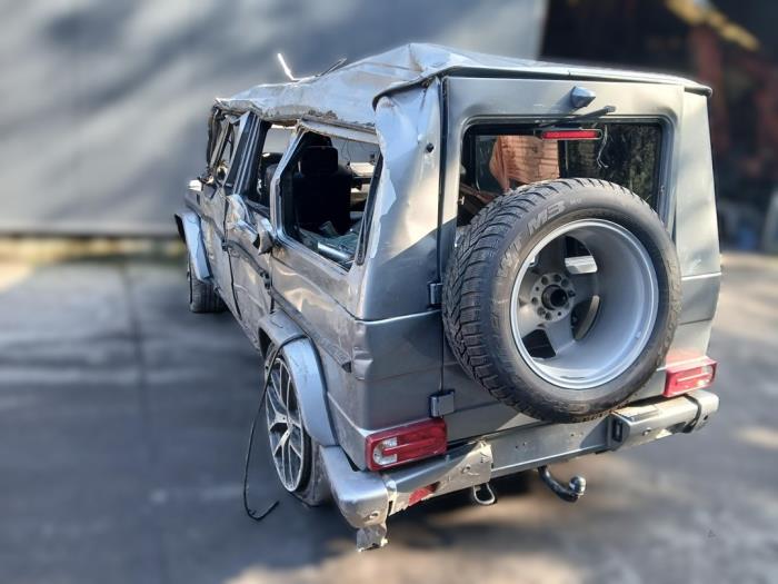 Mercedes G AMG 5.5 G 63 AMG V8 32V Sloopvoertuig (2017, Grijs)
