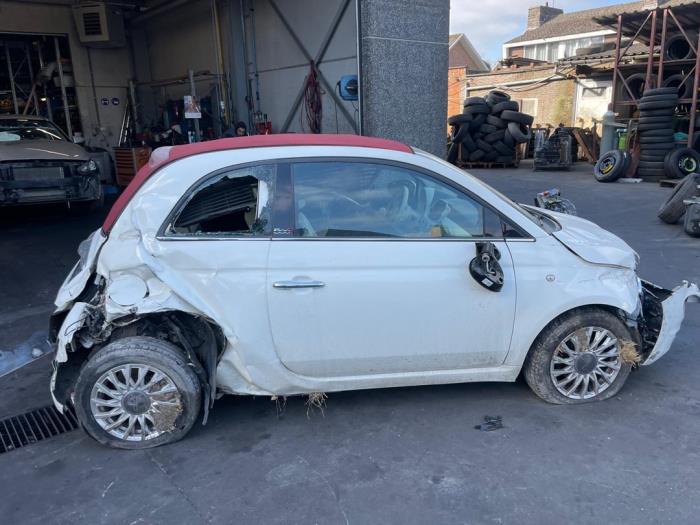 Fiat 500C 0.9 TwinAir 85 Sloopvoertuig (2016, Wit)