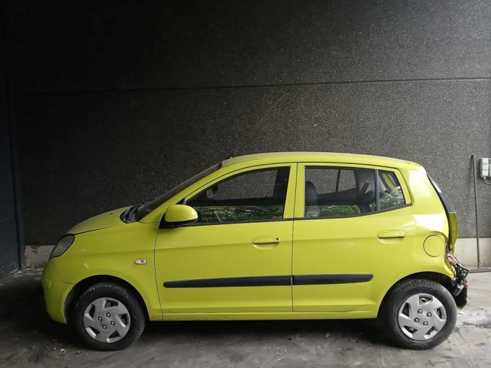 Kia Picanto 1.0 12V Sloopvoertuig (2010, Geel)