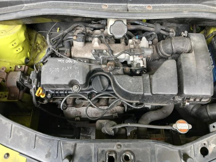 Kia Picanto 1.0 12V Sloopvoertuig (2010, Geel)