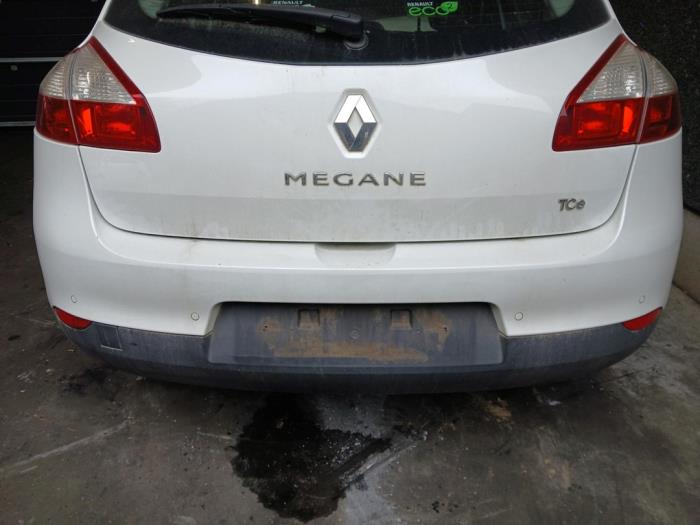 Renault Megane III Berline 1.2 16V TCE 115 Sloopvoertuig (2014, Wit)