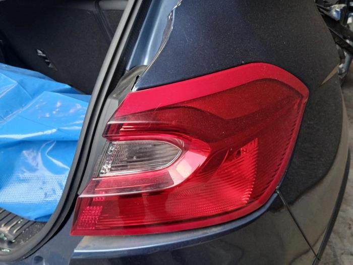 Ford Fiesta 7 1.0 EcoBoost 12V 100 Sloopvoertuig (2019, Blauw)