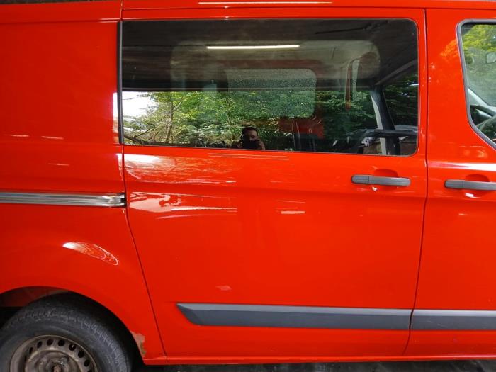 Ford Transit Custom 2.2 TDCi 16V Sloopvoertuig (2014, Rood)