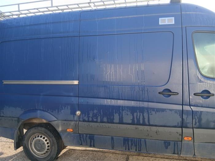 Volkswagen Crafter 2.0 BiTDI Sloopvoertuig (2012, Blauw)