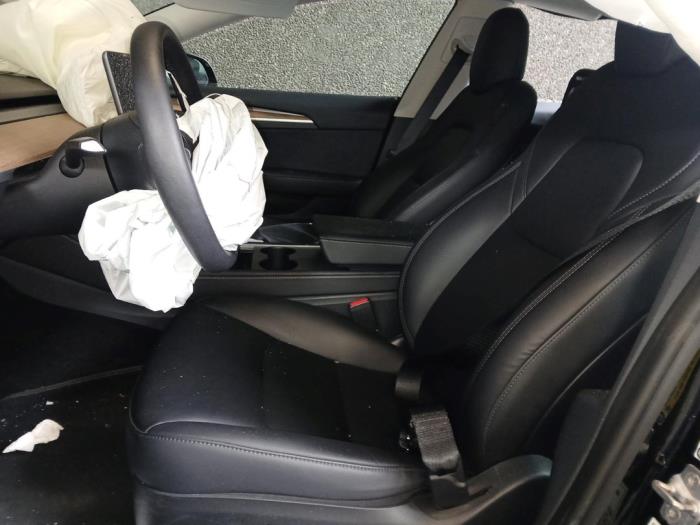 Tesla Model 3 Long Range AWD 75 kWh Sloopvoertuig (2021, Zwart)