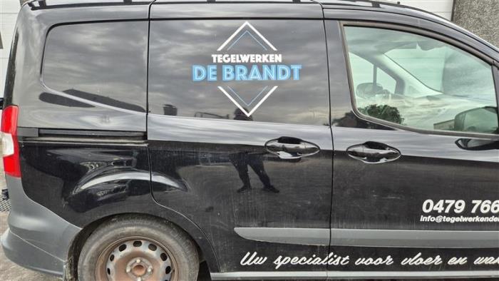 Ford Transit Courier 1.0 Ti-VCT EcoBoost 12V Sloopvoertuig (2016, Zwart)