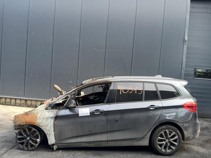 BMW 2 serie Gran Tourer 218d 2.0 TwinPower Turbo 16V Sloopvoertuig (2018, Grijs)