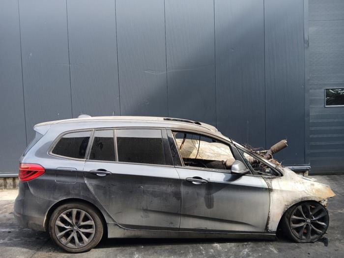 BMW 2 serie Gran Tourer 218d 2.0 TwinPower Turbo 16V Sloopvoertuig (2018, Grijs)