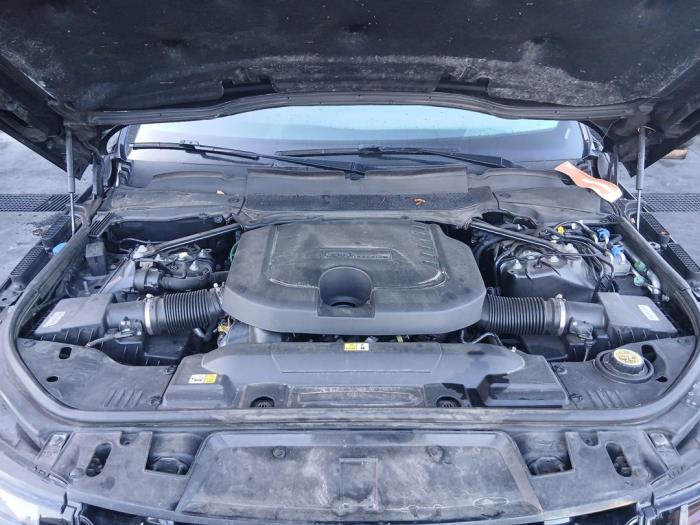 Landrover Range Rover Sport 3.0 D250 MHEV Sloopvoertuig (2021, Zwart)