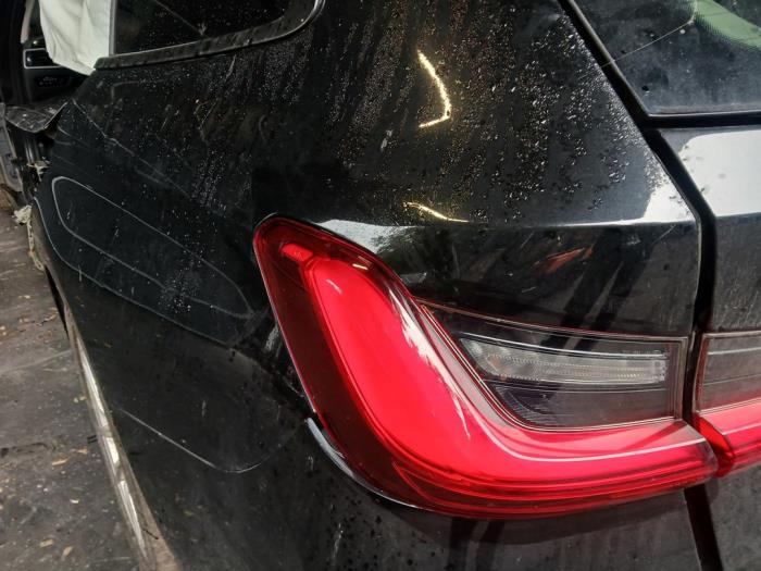 BMW 3 serie Touring 330e 2.0 TwinPower Turbo 16V Sloopvoertuig (2020, Zwart)