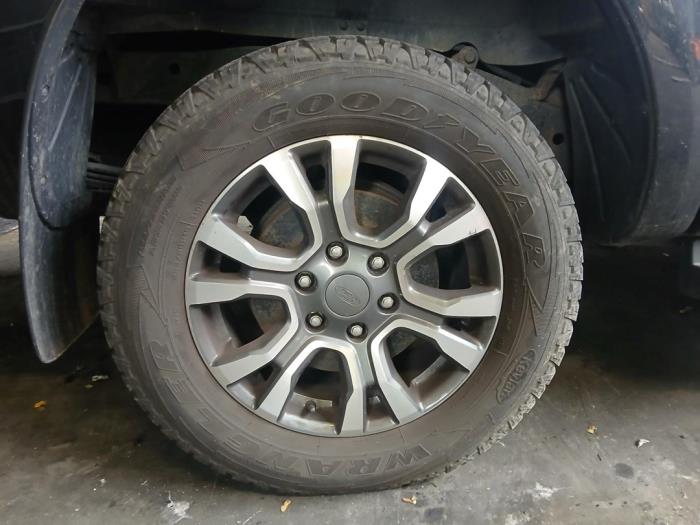 Ford Ranger 3.2 TDCI 20V 4x4 Sloopvoertuig (2019, Zwart)