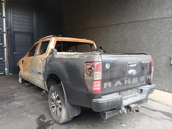 Ford Ranger 3.2 TDCI 20V 4x4 Sloopvoertuig (2019, Zwart)