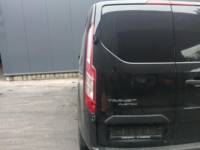 Ford Transit Custom 2.0 TDCi 16V Eco Blue 130 Sloopvoertuig (2019, Zwart)