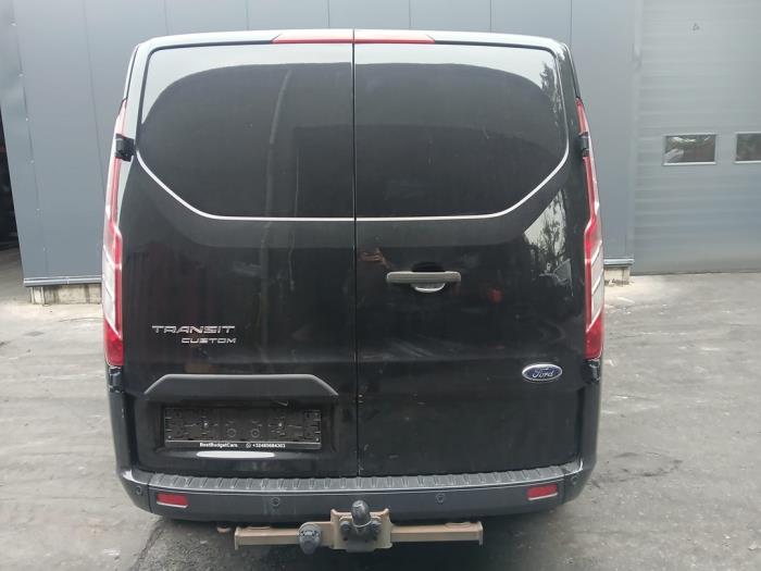 Ford Transit Custom 2.0 TDCi 16V Eco Blue 130 Sloopvoertuig (2019, Zwart)