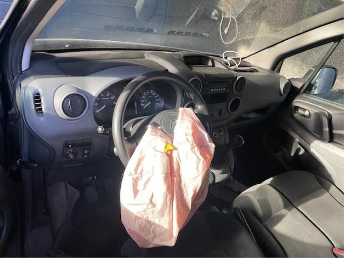 Citroen Berlingo 1.6 Hdi, BlueHDI 75 Sloopvoertuig (2017, Zwart)