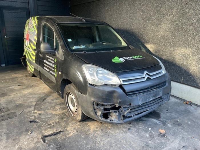 Citroen Berlingo 1.6 Hdi, BlueHDI 75 Sloopvoertuig (2017, Zwart)