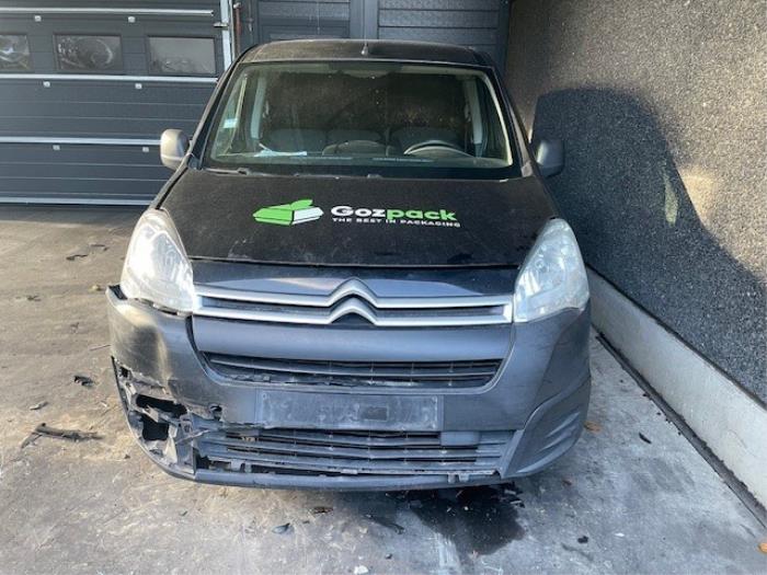 Citroen Berlingo 1.6 Hdi, BlueHDI 75 Sloopvoertuig (2017, Zwart)