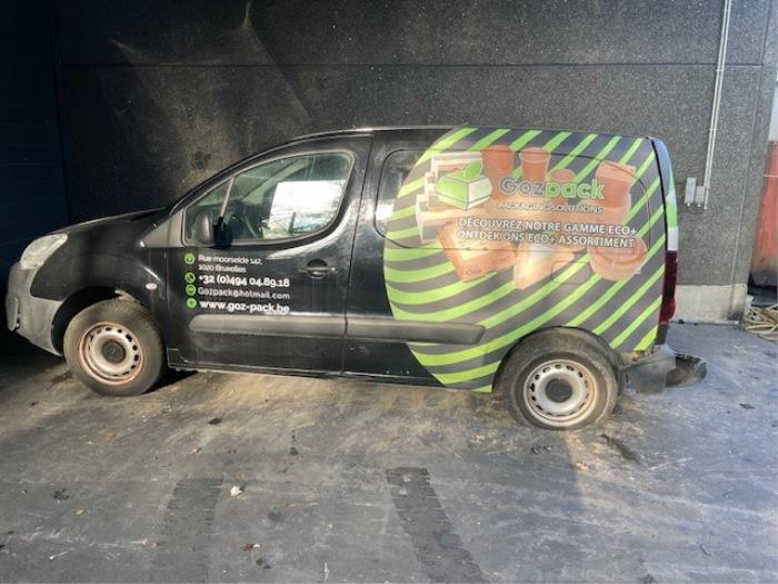 Citroen Berlingo 1.6 Hdi, BlueHDI 75 Sloopvoertuig (2017, Zwart)
