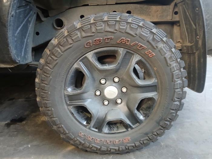 Ford Ranger 3.2 TDCI 20V 4x4 Sloopvoertuig (2018, Zwart)