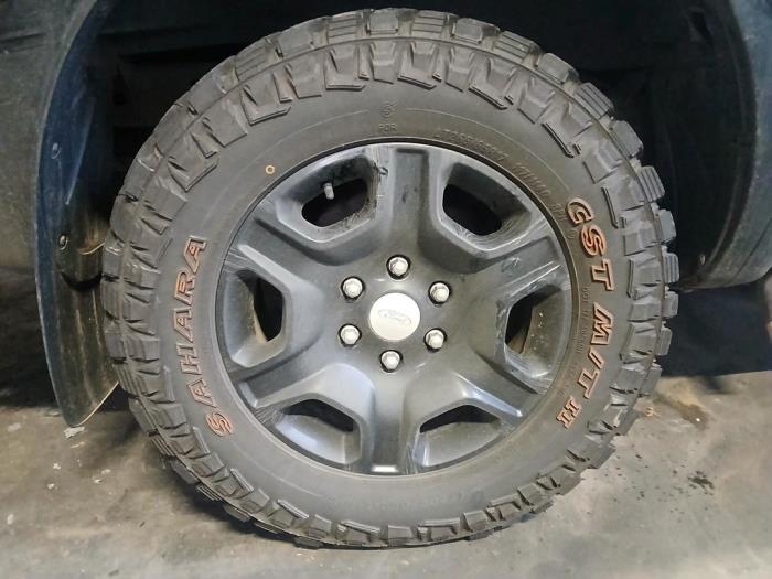 Ford Ranger 3.2 TDCI 20V 4x4 Sloopvoertuig (2018, Zwart)