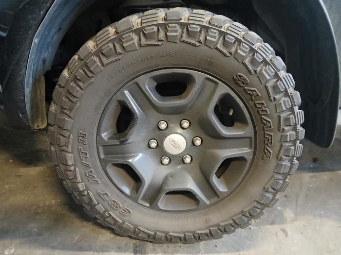 Ford Ranger 3.2 TDCI 20V 4x4 Sloopvoertuig (2018, Zwart)