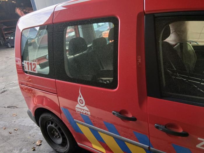 Volkswagen Caddy IV 1.4 TSI 16V Sloopvoertuig (2017, Rood)