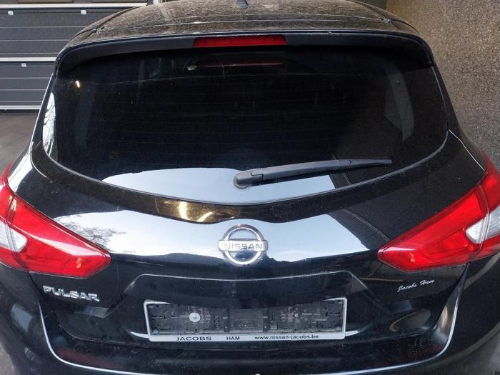 Nissan Pulsar 1.2 DIG-T 16V Sloopvoertuig (2015, Zwart)