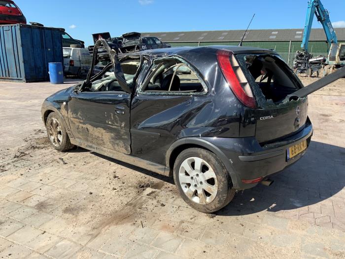 Opel Corsa C 1.4 16V Twin Port Sloopvoertuig (2005, Zwart)