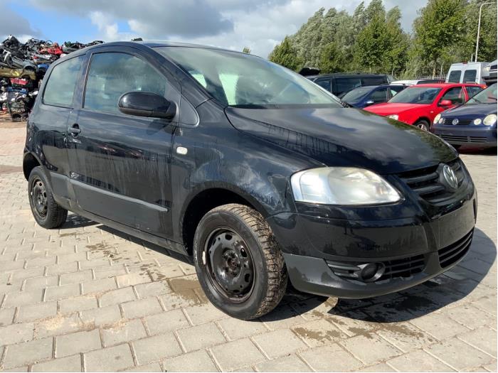 Volkswagen Fox 1.2 Sloopvoertuig (2006, Zwart)