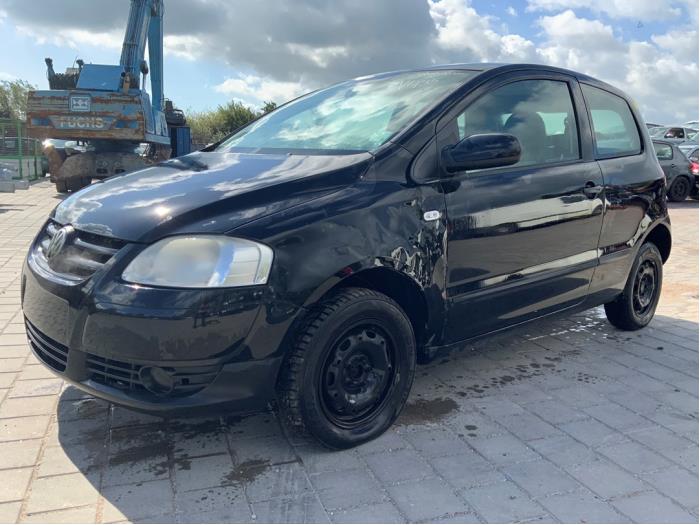 Volkswagen Fox 1.2 Sloopvoertuig (2006, Zwart)