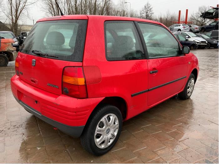 Seat Arosa 1.4 MPi Sloopvoertuig (1998, Rood)