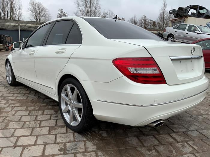 Mercedes C 2.2 C-220 CDI 16V BlueEFFICIENCY Sloopvoertuig (2011, Wit)