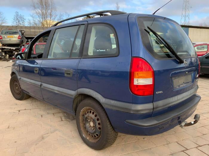 Opel Zafira 1.6 16V Sloopvoertuig (2001, Blauw)