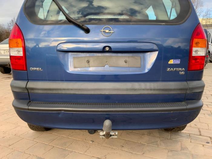 Opel Zafira 1.6 16V Sloopvoertuig (2001, Blauw)