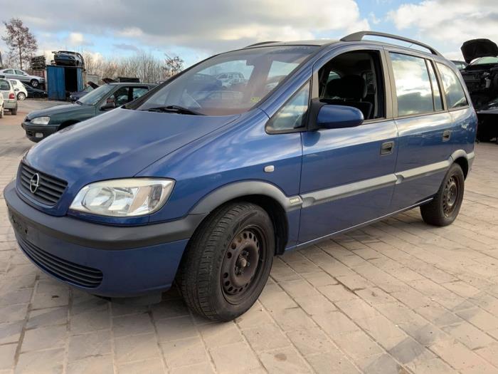 Opel Zafira 1.6 16V Sloopvoertuig (2001, Blauw)