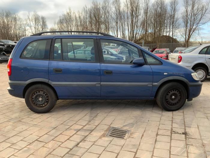 Opel Zafira 1.6 16V Sloopvoertuig (2001, Blauw)