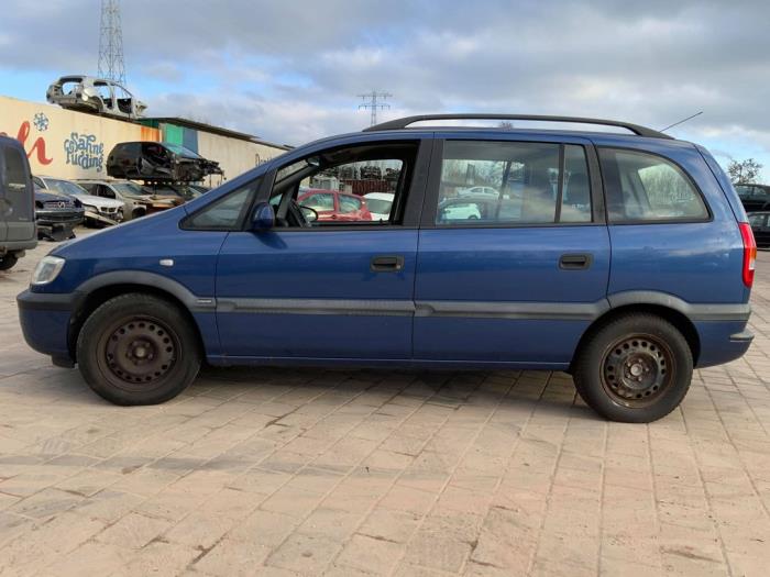 Opel Zafira 1.6 16V Sloopvoertuig (2001, Blauw)