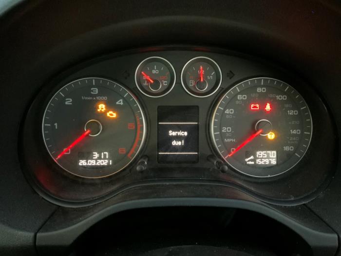 Audi A3 Sportback 2.0 TDI 16V Sloopvoertuig (2010, Zwart)