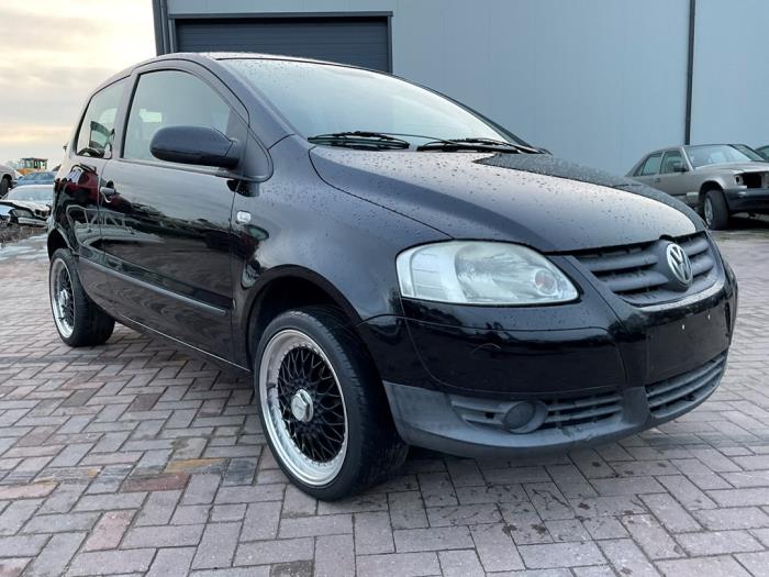 Volkswagen Fox 1.4 TDI Sloopvoertuig (2005, Zwart)