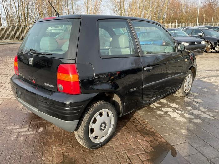 Seat Arosa 1.4 MPi Sloopvoertuig (1999, Zwart)