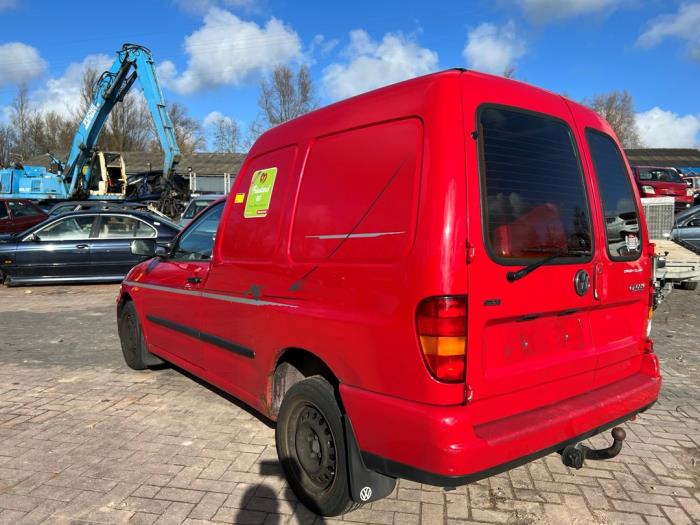 Volkswagen Caddy II 1.9 SDI Sloopvoertuig (2001, Rood)